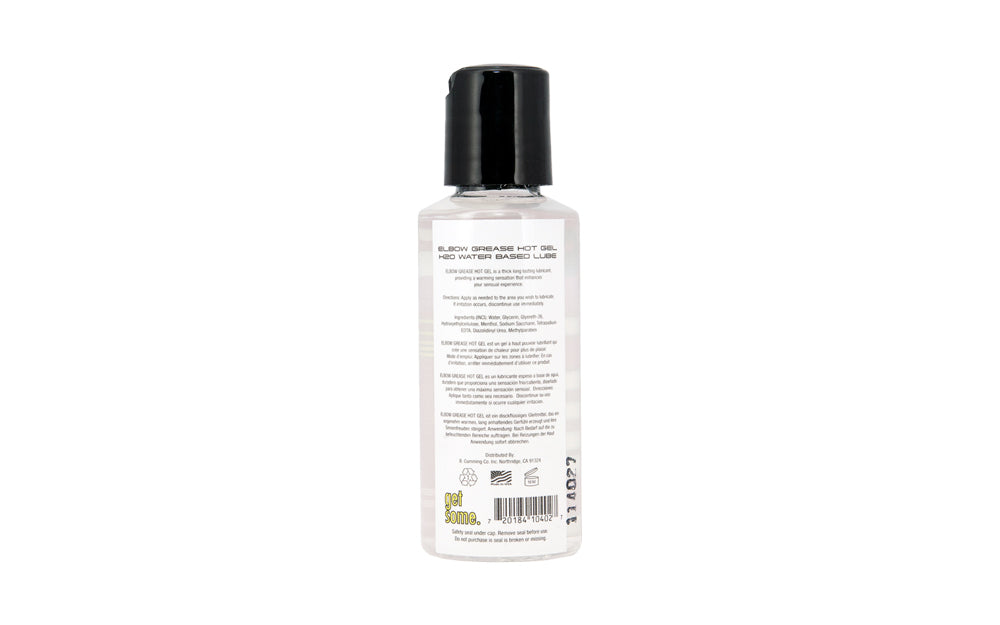 Elbow Grease H2O Hot Gel - 2.4 Oz. by B. Cummings