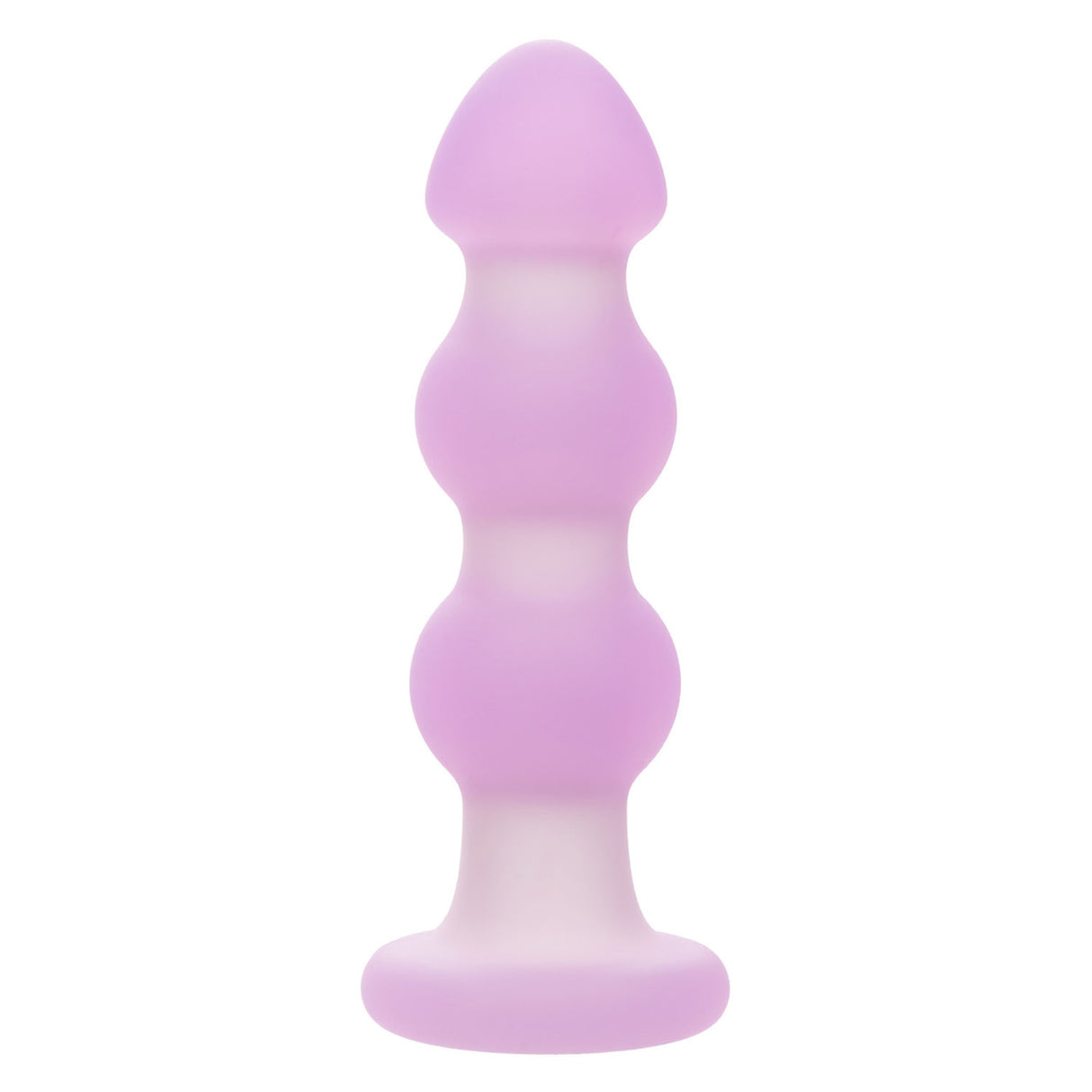 CalExotics Lavender Haze Beaded Anal Probe — Silicone, 10 Functions - SE0382153