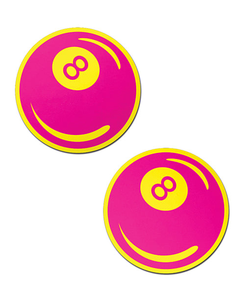 Pastease 8-Ball - Neon Pink/Yellow O/S by Pastease