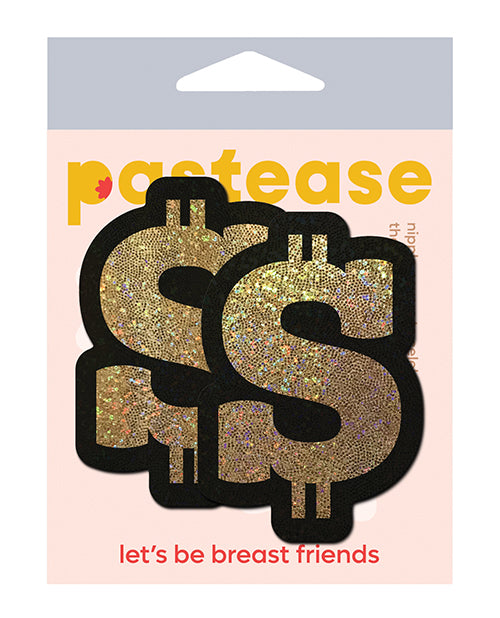 Pastease Glitter Dollar Sign - Gold O/S by Pastease