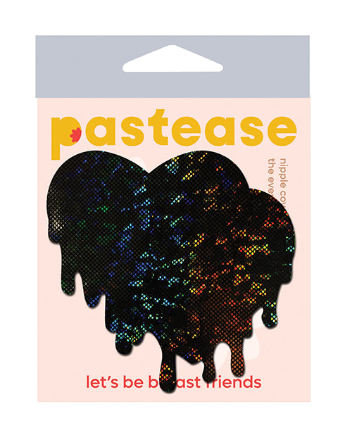 Pastease Premium Melty Heart - Black O/S by Pastease
