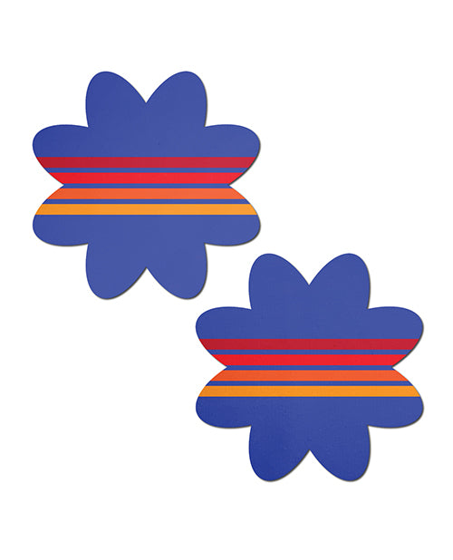 Pastease Vibrant Retro Petal - Blue O/S by Pastease