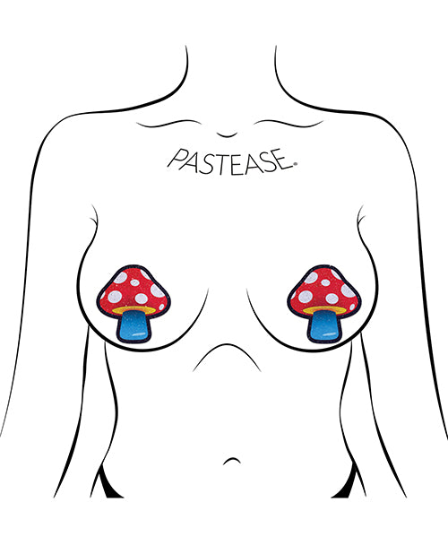 Pastease Premium Colorful Shroom - Multi Color O/S by Pastease