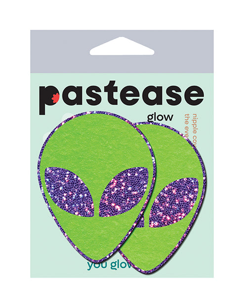 Pastease Glitter Alien - Purple/Green O/S by Pastease