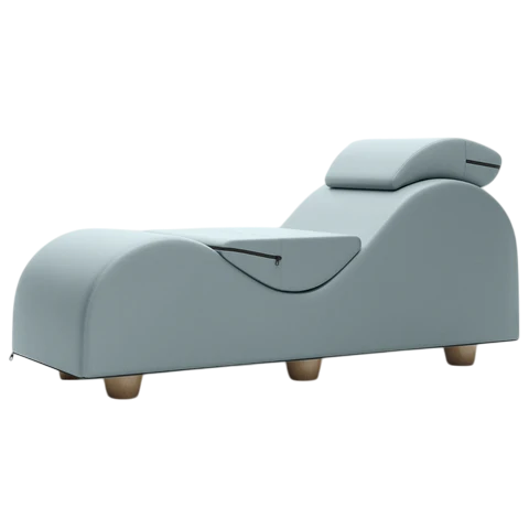 Liberator Esse II Sex Chaise — Sterling Blue Faux Leather - L8254