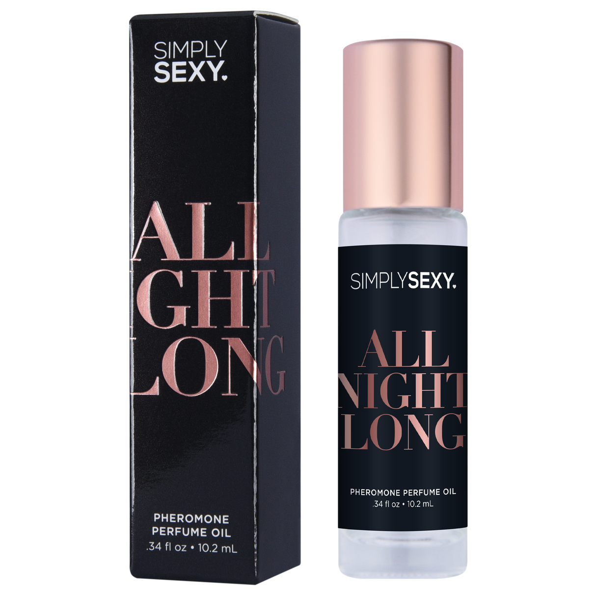 Simply Sexy All Night Long Pheromone Perfume Oil Roll-On 10.2 mL - SSY4103-10
