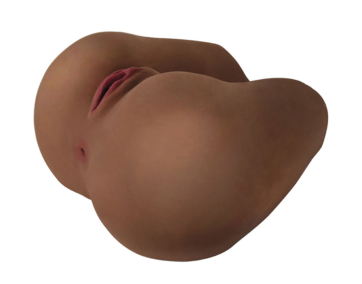Curve Toys Mistress Chanel Vibrating Missionary Sleeve — Chocolate - CN-07-0809-11