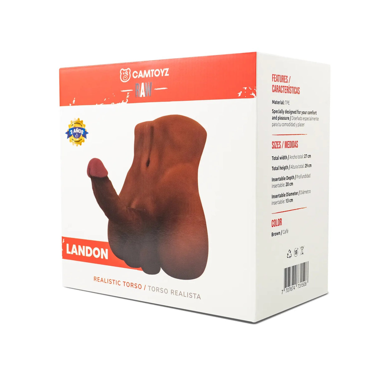 Raw Realistic Torso Landon