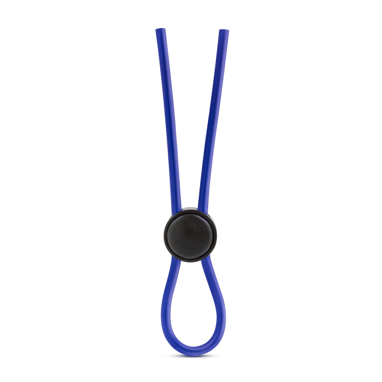 Blush Stay Hard Silicone Loop Cock Ring - Blue - BL-31092