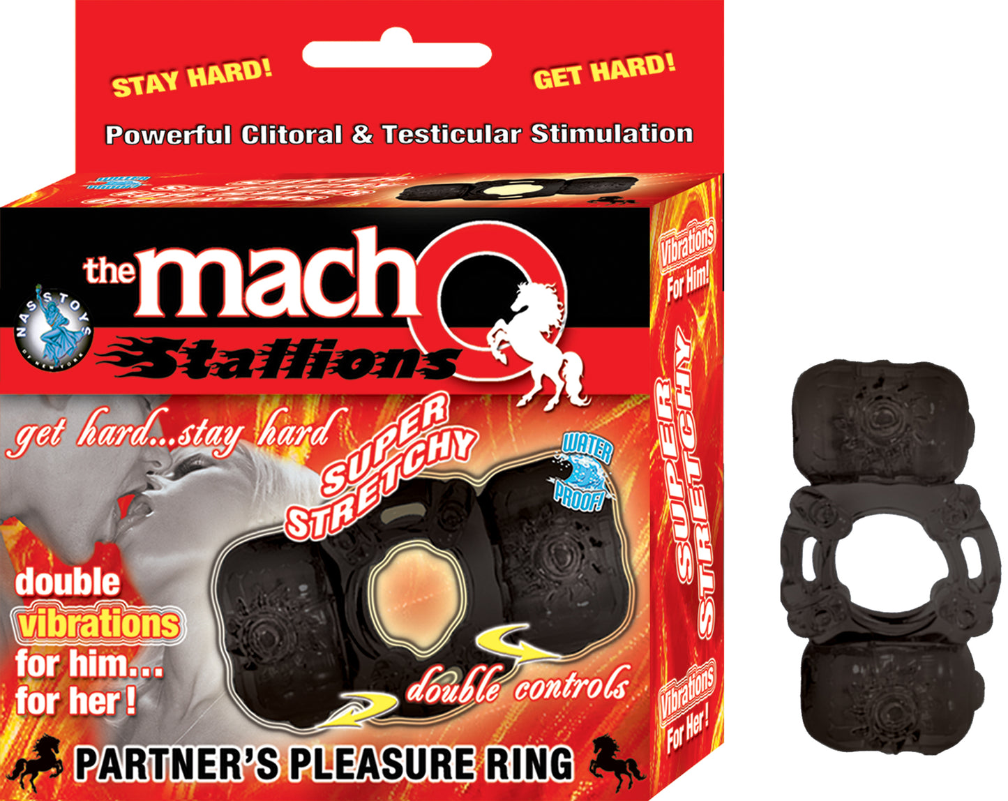 The Macho Stallions Partner's Pleasure Ring by Nasstoys