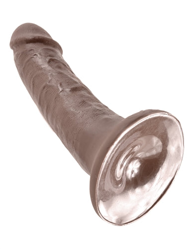 King Cock 6-Inch Cock - Brown by Pipedream
