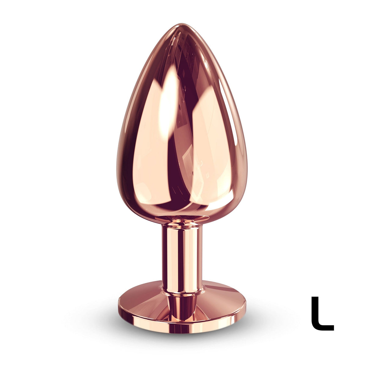 Dorcel Diamond Anal Plug — Rose Gold (Large) - DL2622