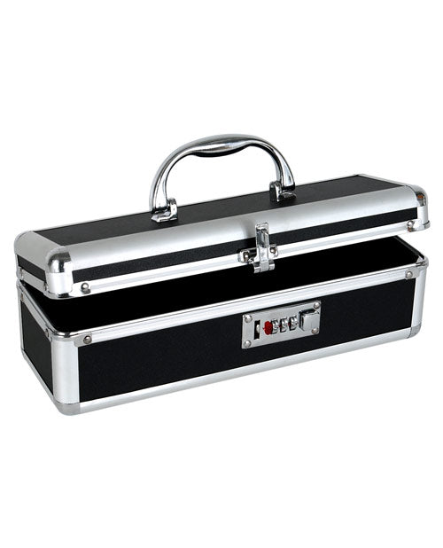 Lockable Vibrator Case - Black by No Brand