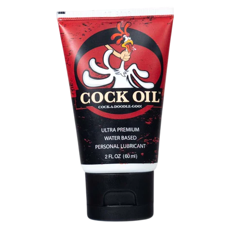 Cock Oil Water-Based Lubricant — 2 fl oz Travel Squeeze Tube - CO9001