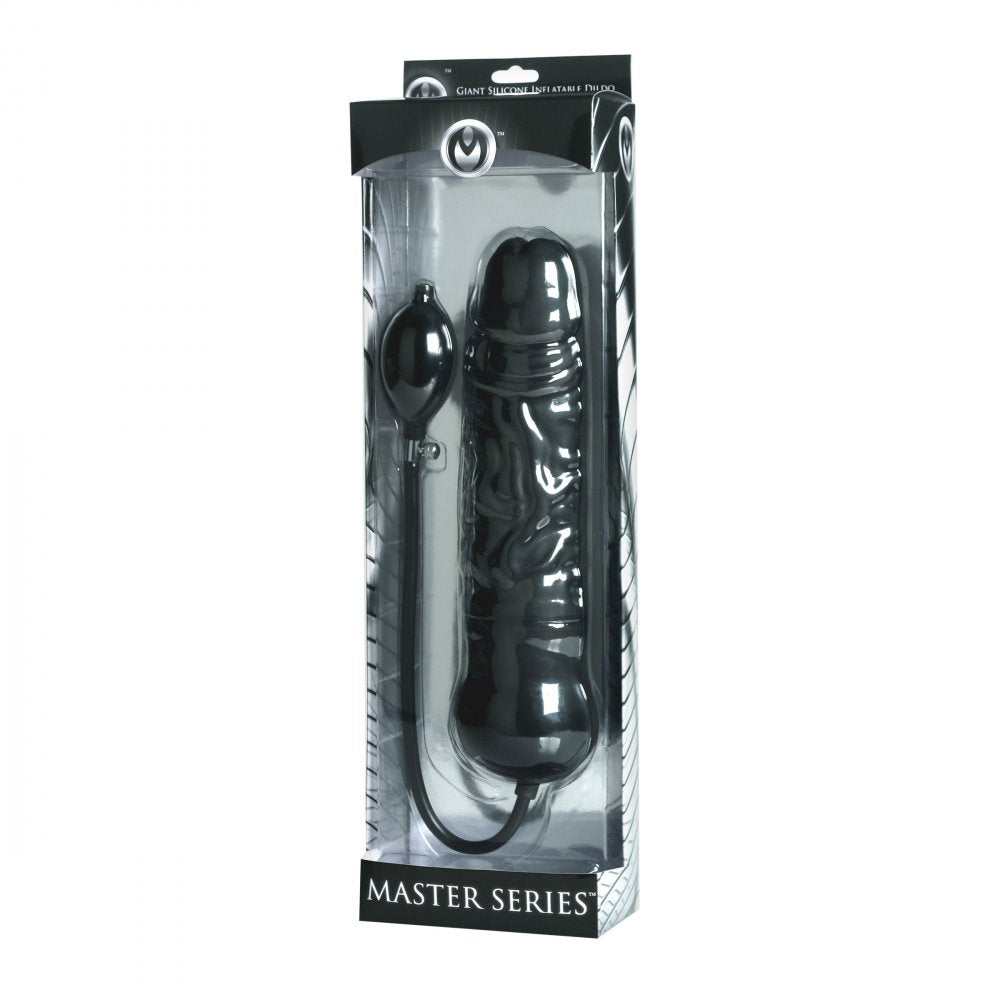 Leviathan Giant Inflatable Silicone Dildo with Internal Core - image 3