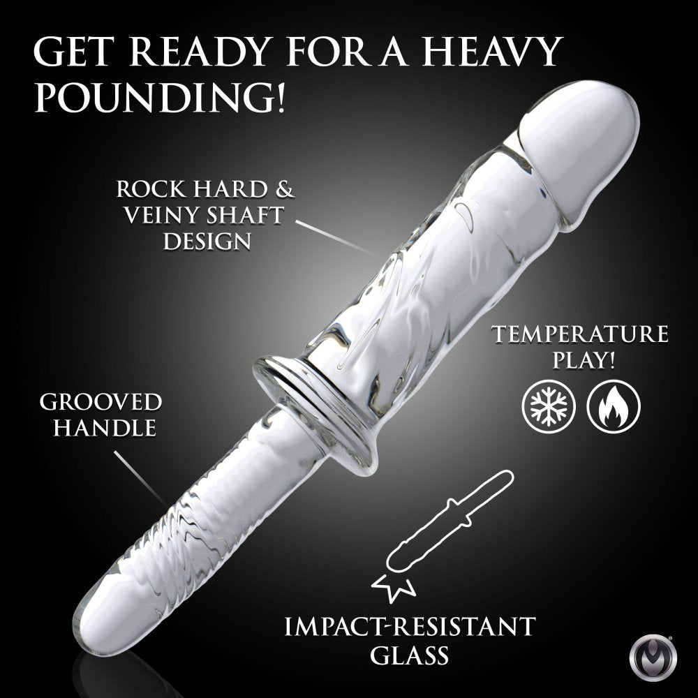 Brutus Glass Dildo Thruster - image 2