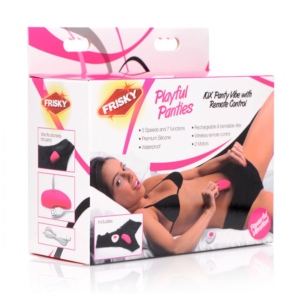 Playful Panties 10X Panty Vibe with Remote Control - image 8
