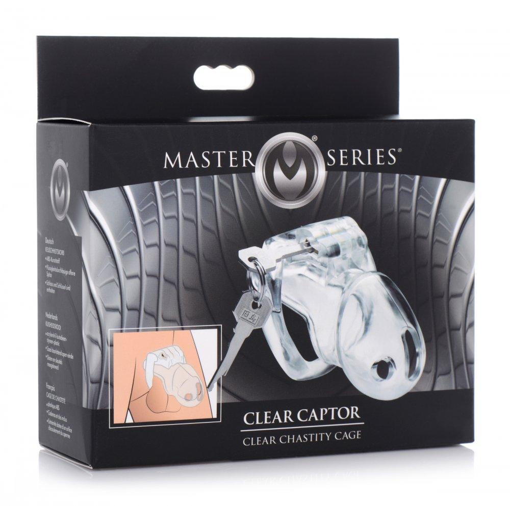 Clear Captor Chastity Cage - Small - image 6