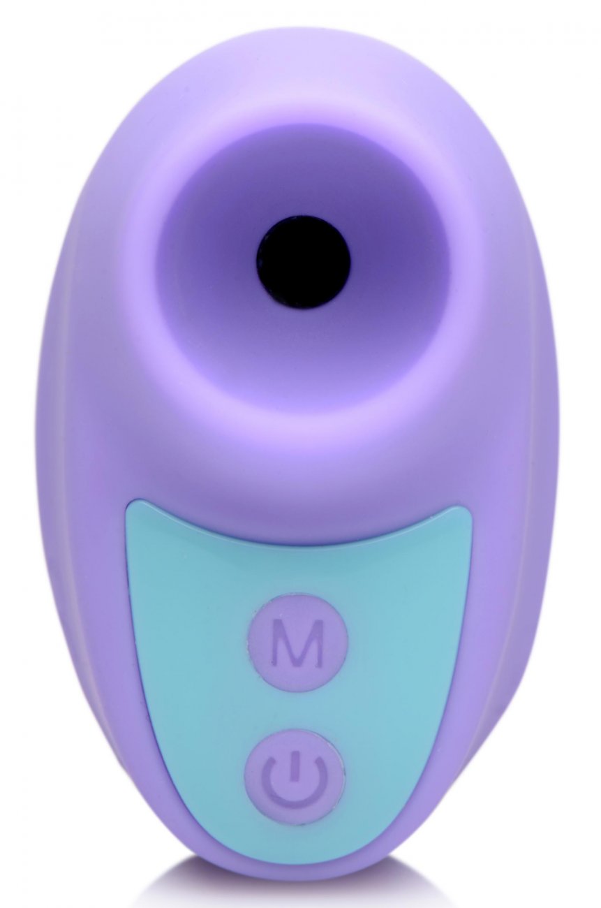 12X Mini Silicone Clit Stimulator - Purple - image 3