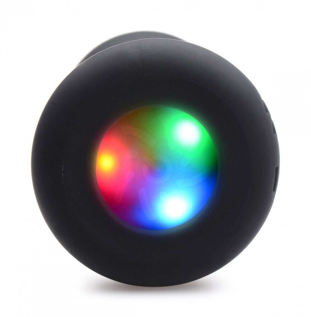 Light Up Silicone Anal Plug - Small - image 5
