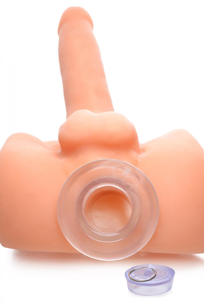 Ass Bung Clear Hollow Anal Dilator with Plug - XL - image 3