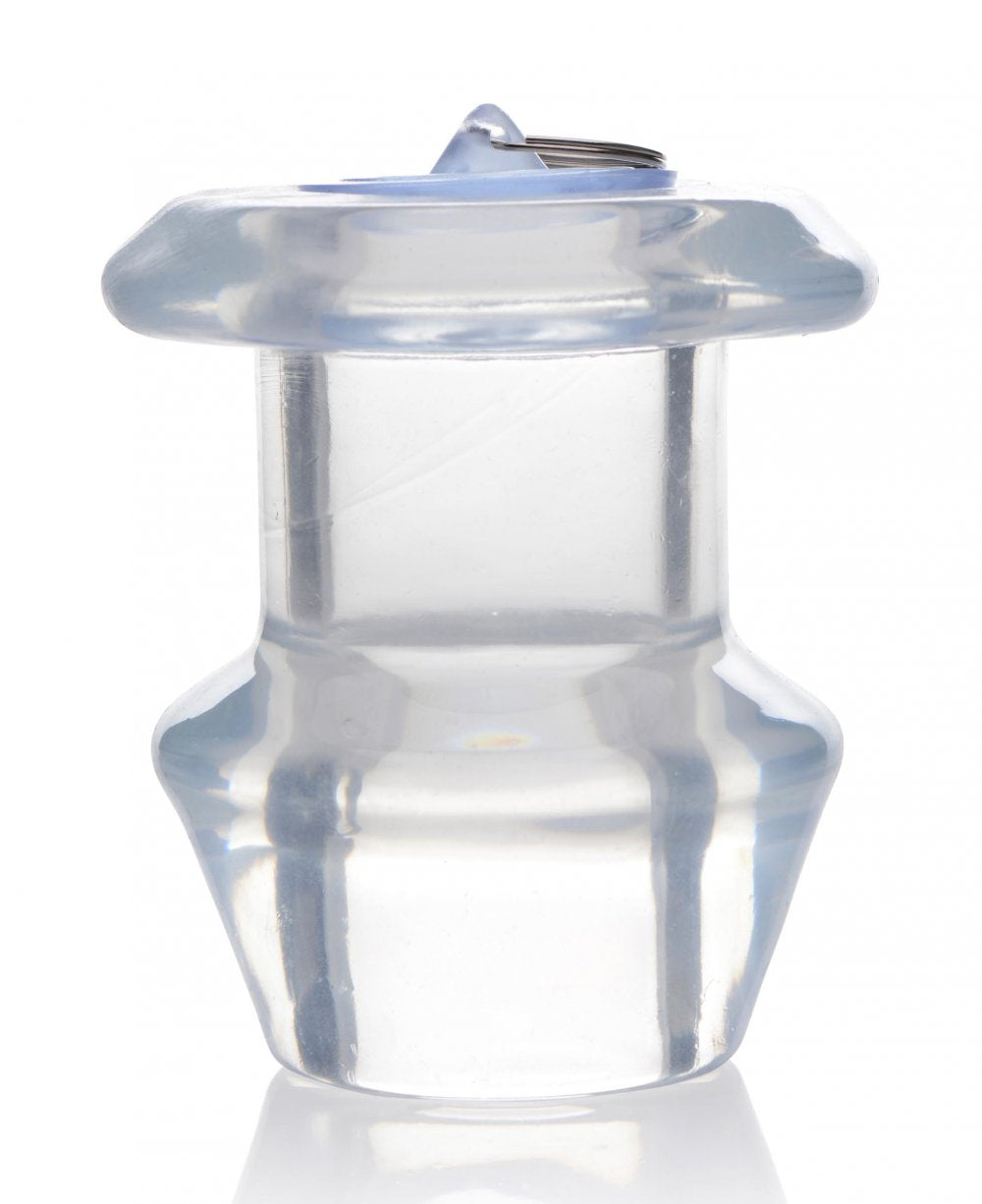 Ass Bung Clear Hollow Anal Dilator with Plug - XL - image 4