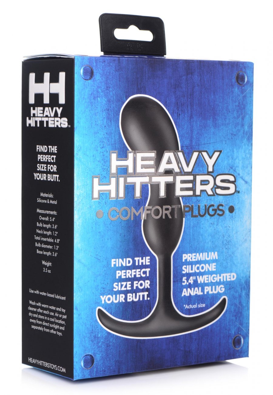 Premium Silicone Weighted Prostate Plug - Small - image 2