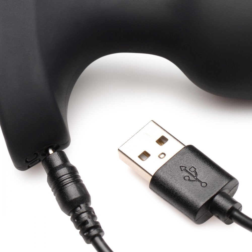 28X Laser Fuck Me Silicone Anal Plug with Remote Control - Medium - image 4