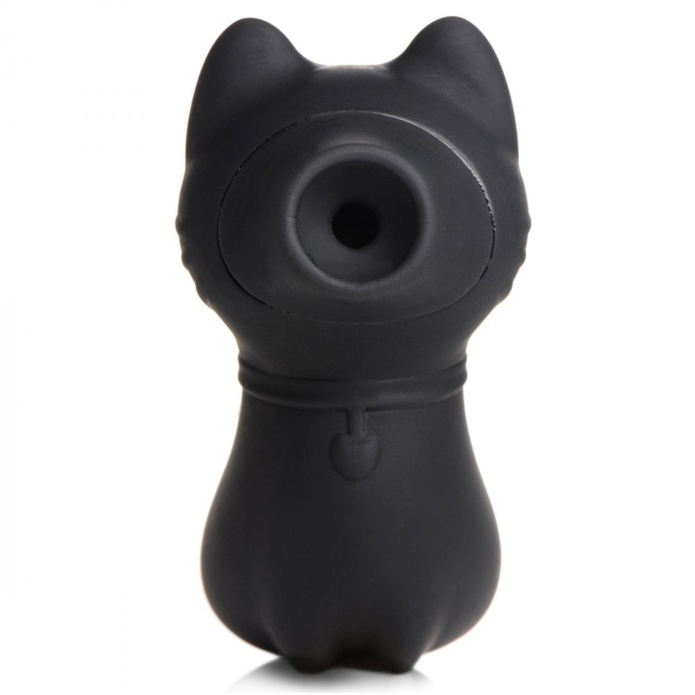 Sucky Kitty Silicone Clitoral Stimulator - Black - image 3
