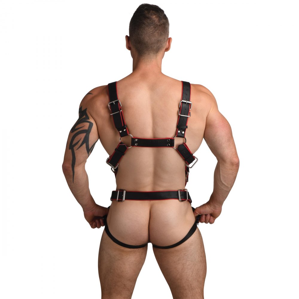 Heathen's Male Body Harness - S/M - image 3