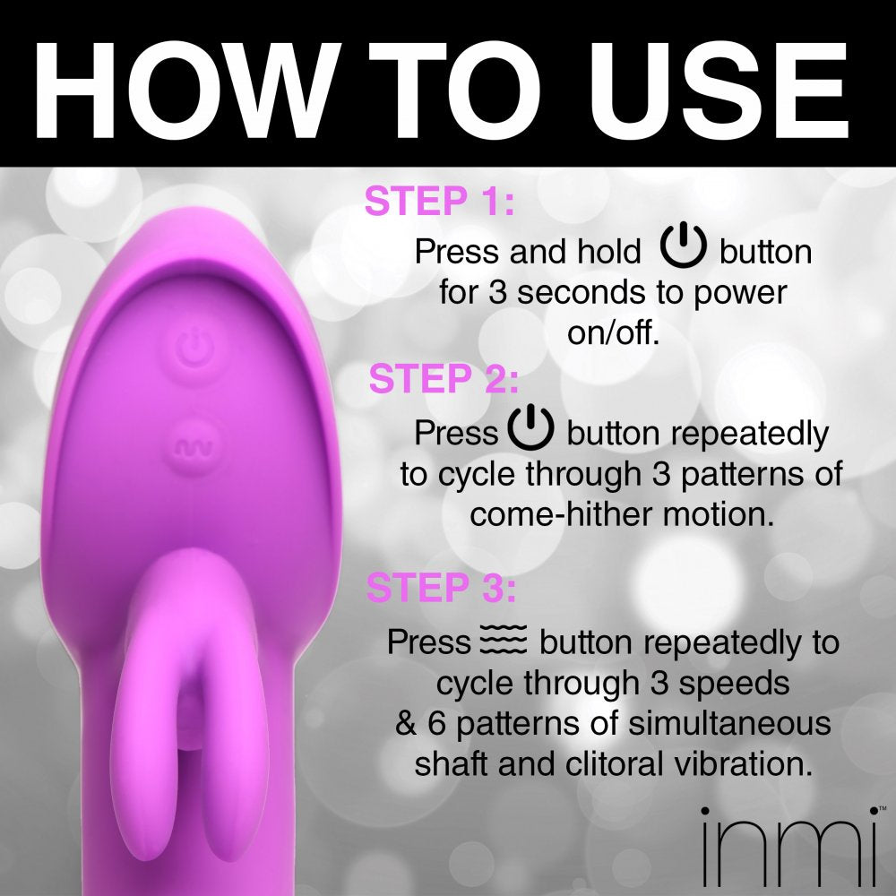 12X Come-Hither Rocker Silicone Vibrator - image 6