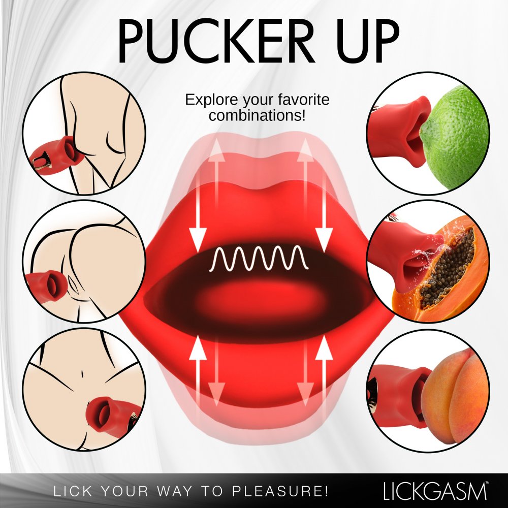 Kiss and Tell Mini Kissing and Vibrating Clitoral Stimulator - image 6