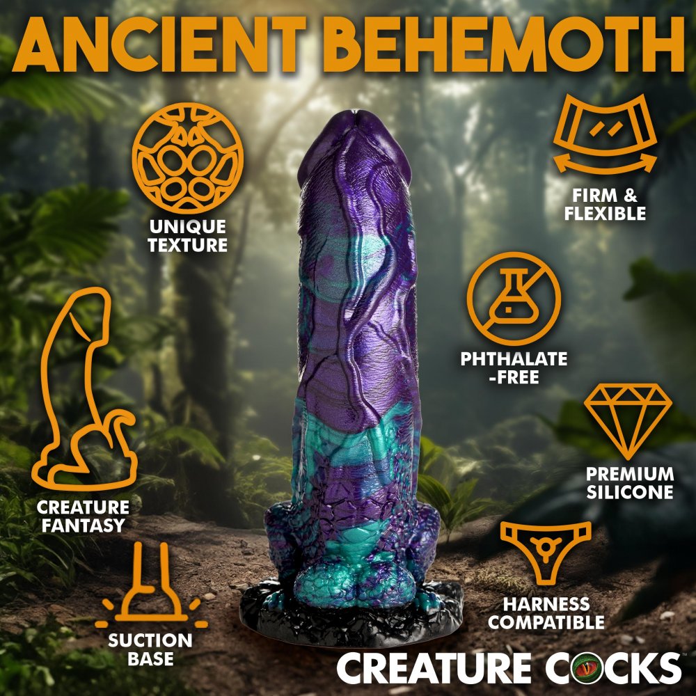 Dino-Dick Silicone Dildo - XL - image 5
