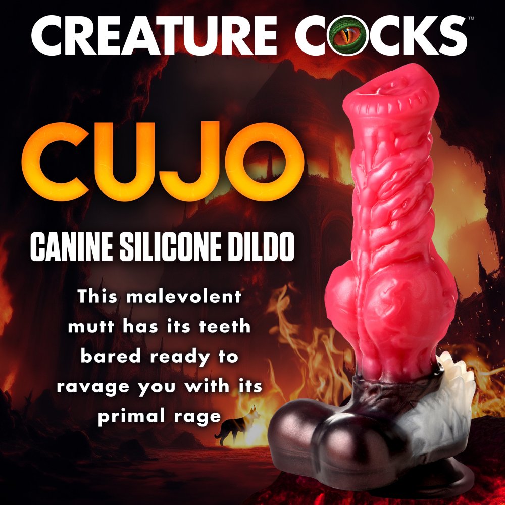 Cujo Canine Silicone Dildo - Extra Large - image 2