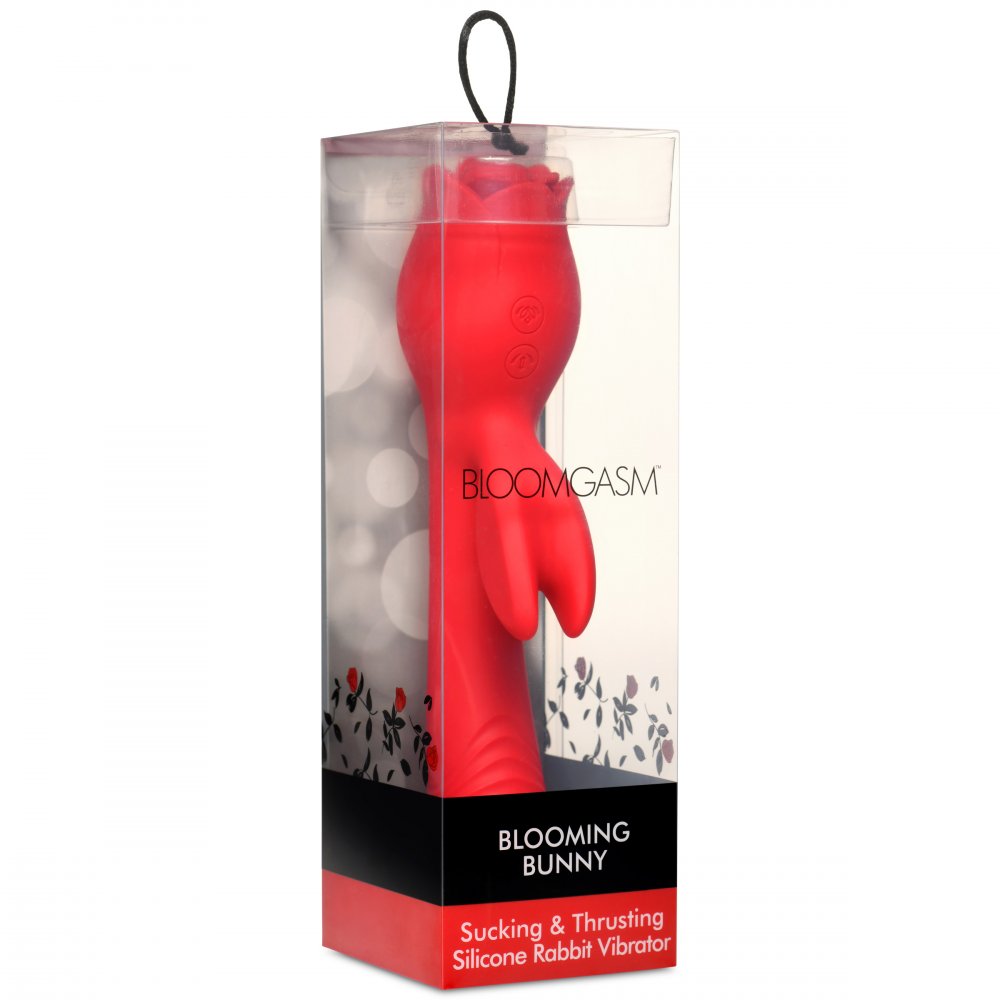Blooming Bunny Sucking and Thrusting Silicone Rabbit Vibrator - image 10