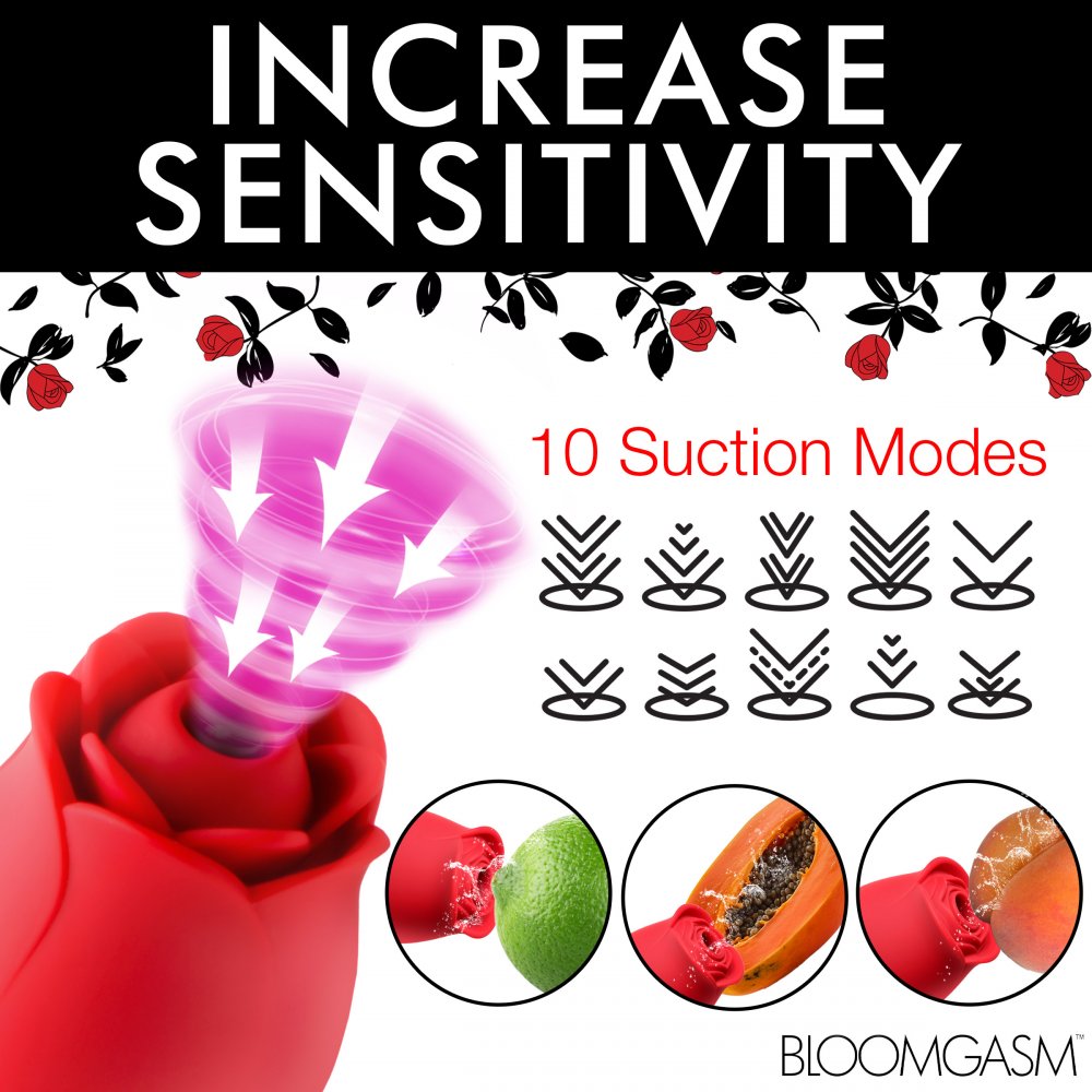 Blooming Bunny Sucking and Thrusting Silicone Rabbit Vibrator - image 5