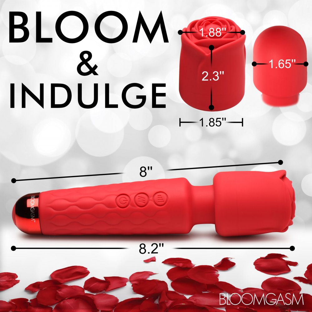 Deluxe Silicone Rose Wand - image 4