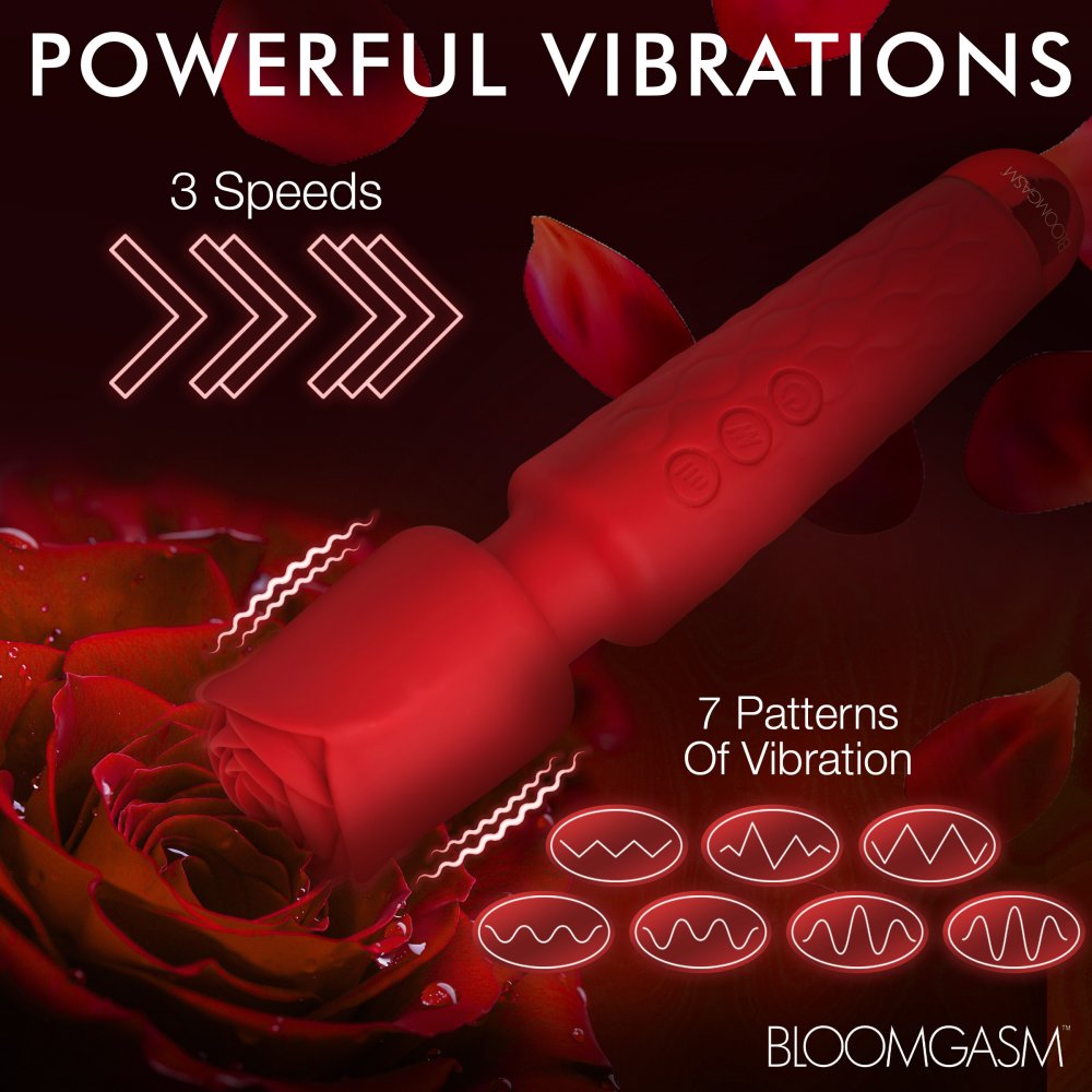 Deluxe Silicone Rose Wand - image 6
