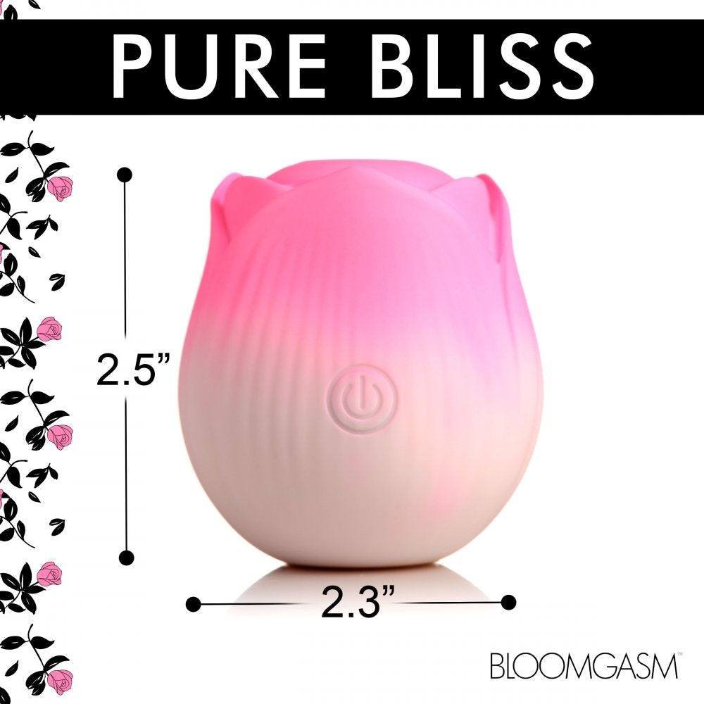 Pulsing Petals Throbbing Rose Clit Stimulator - Pink - image 4