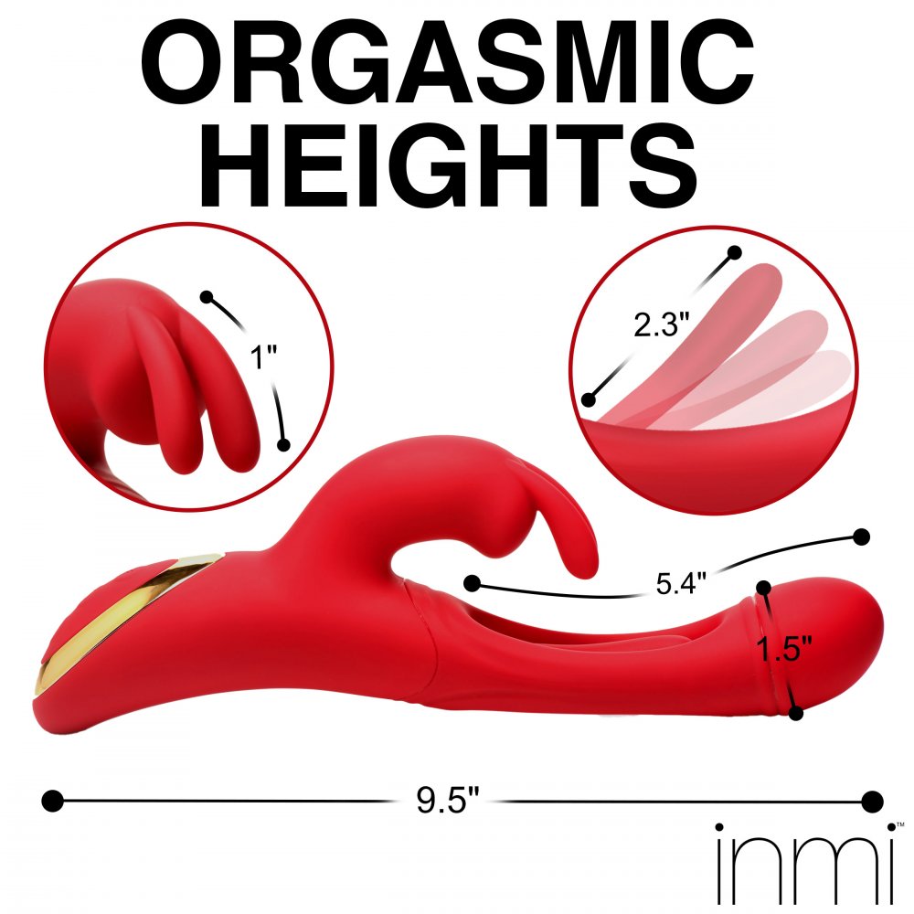 Flicking Silicone Rabbit Vibrator - image 4