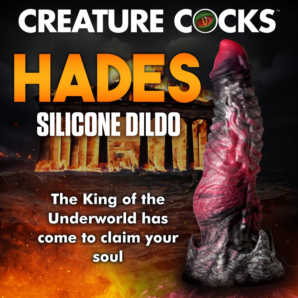 Hades Silicone Dildo - Medium - image 2