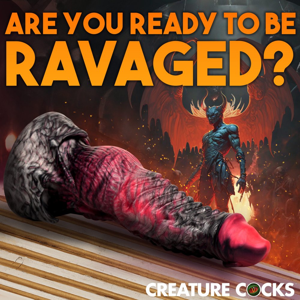 Hades Silicone Dildo - Medium - image 3