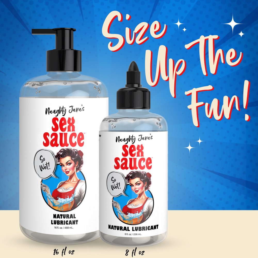Naughty Jane's Sex Sauce Natural Lubricant - 16oz - image 6