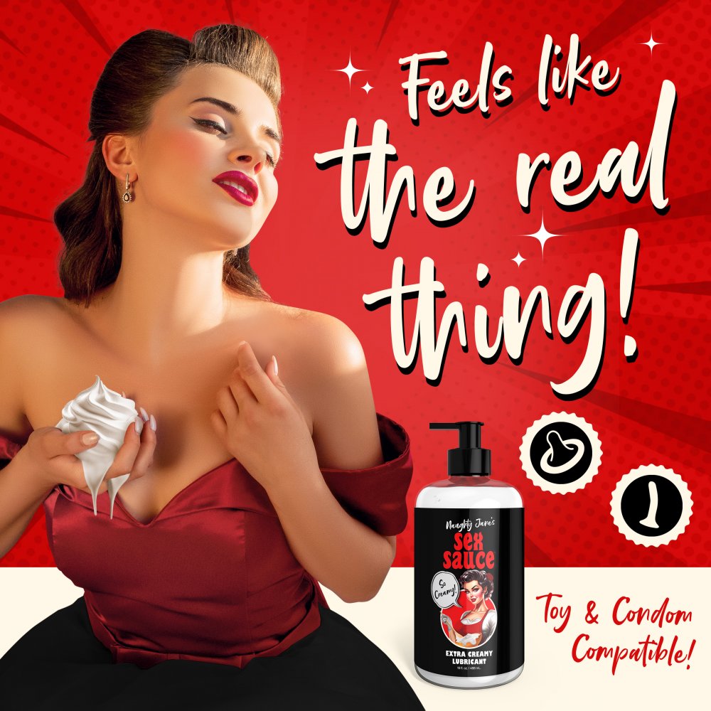 Naughty Jane's Sex Sauce Extra Creamy Lubricant - 16oz - image 5