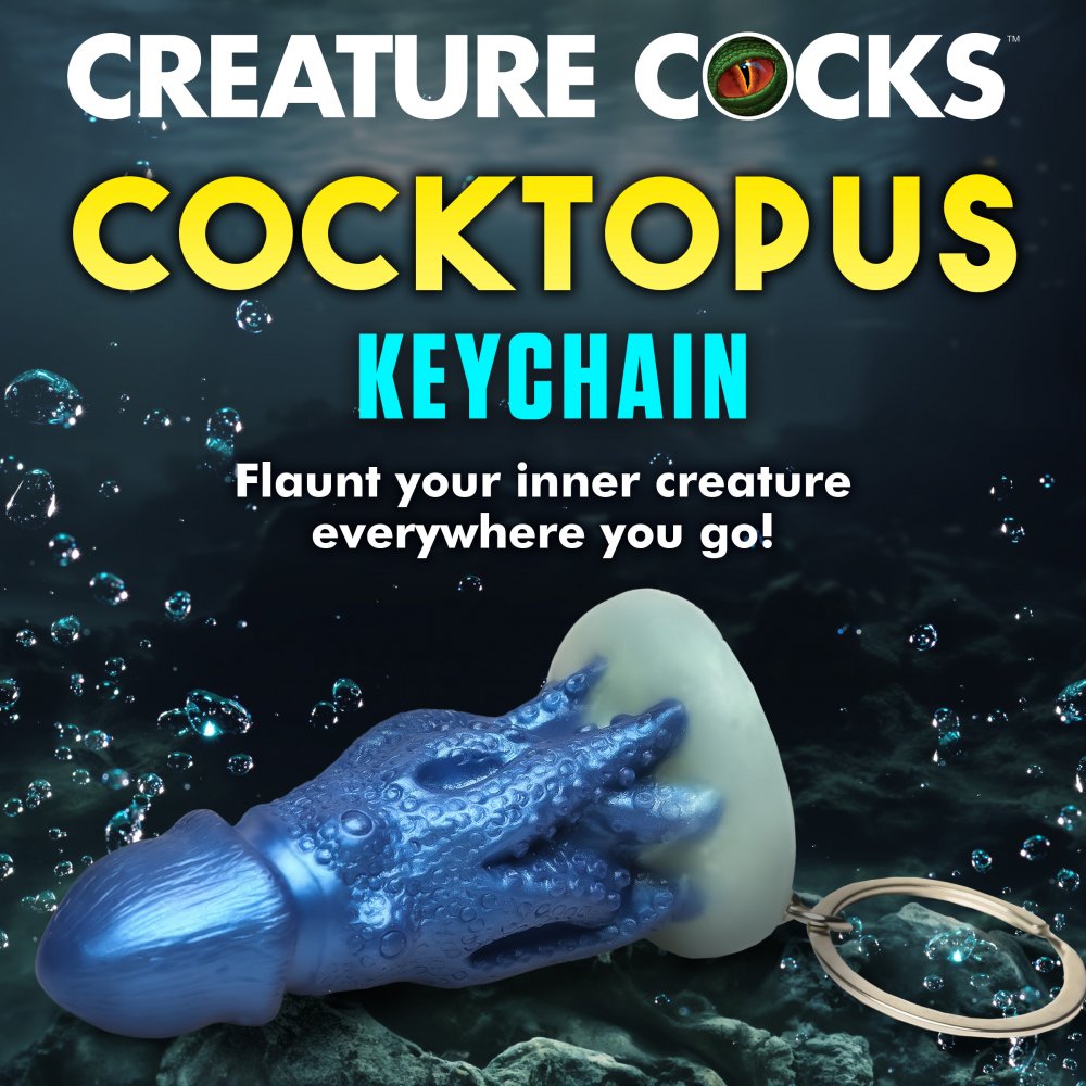 Cocktopus Mini Dildo Key Chain - image 2