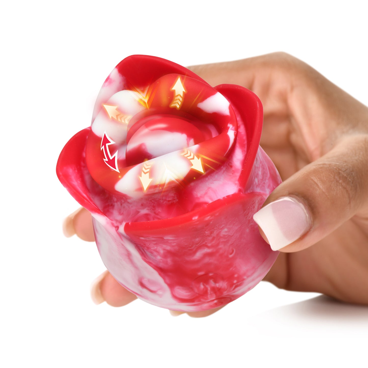 Sweet Kiss Kissing and Vibrating Clitoral Stimulator - Swirl by Lickgasm