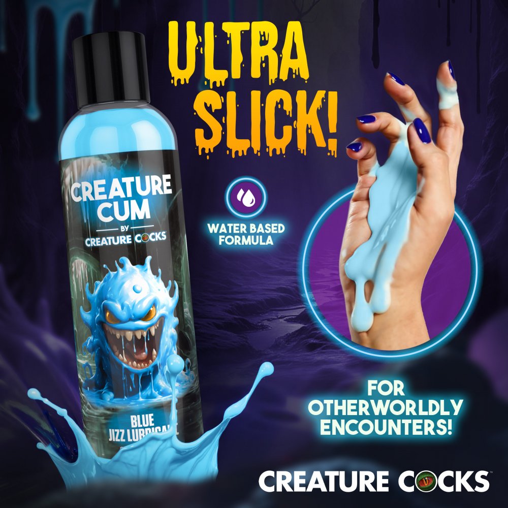 Creature Cum Blue Jizz Lubricant - 8oz - image 3