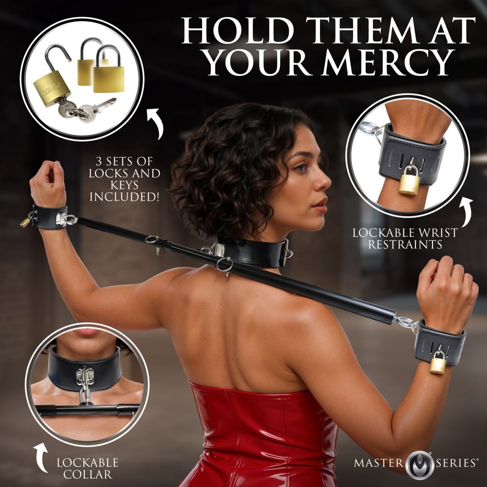 Dominion Bar Spreader Bar with Collar and Restraints - image 2