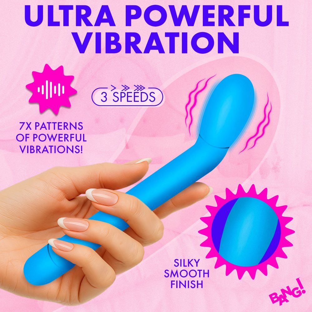 Slim G-Spot Vibrator - Blue - image 2