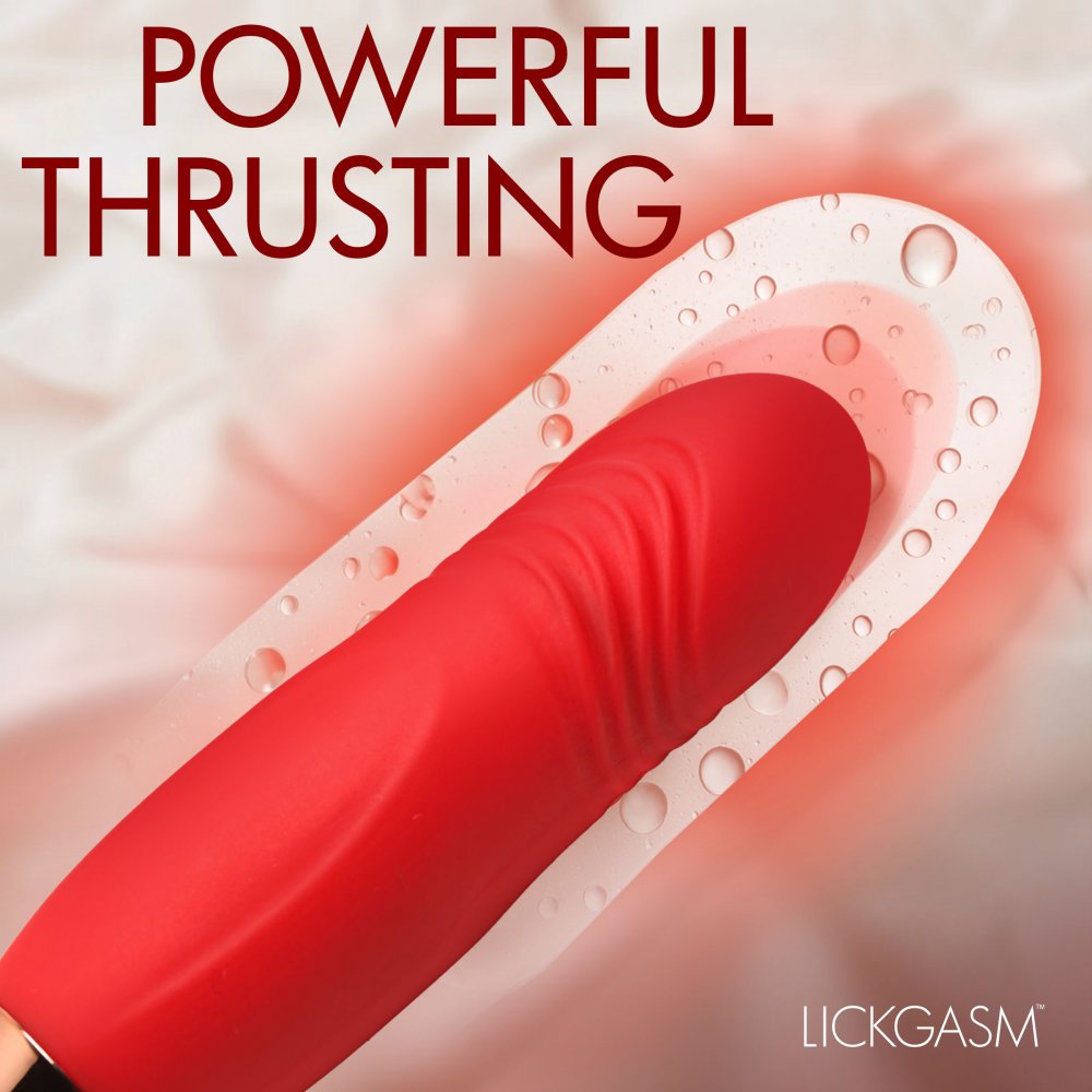Bliss Kiss Kissing Clitoral Stimulator w/ Thrusting Vibrator - image 3